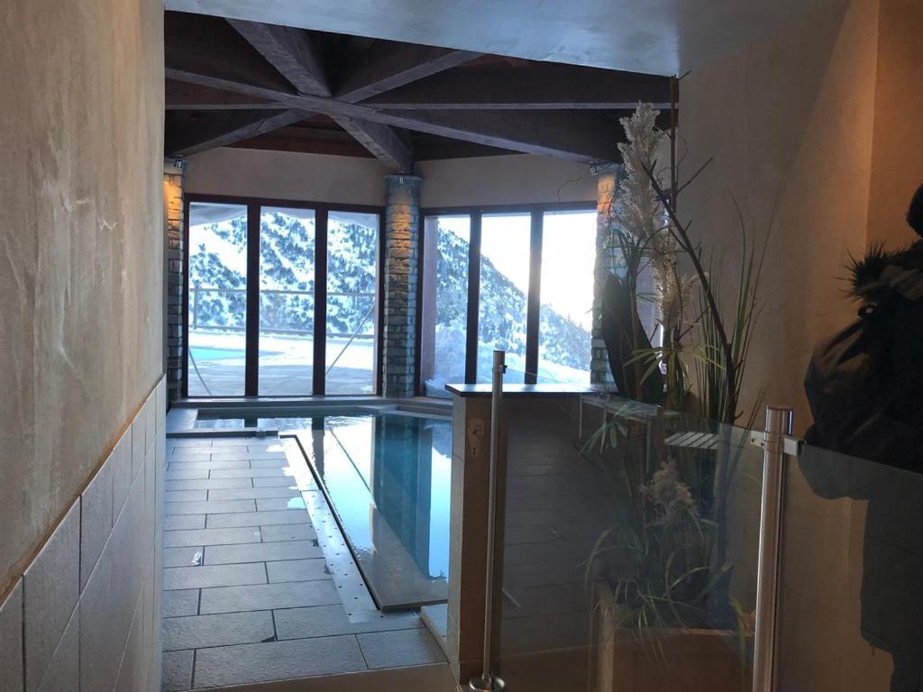 Arc 1950, Appartement Standing Dans Residence 5 Etoiles, Skis Aux Pieds,- 4-6 Pers, Piscine Exterieure & Spa Les Arcs  Dış mekan fotoğraf