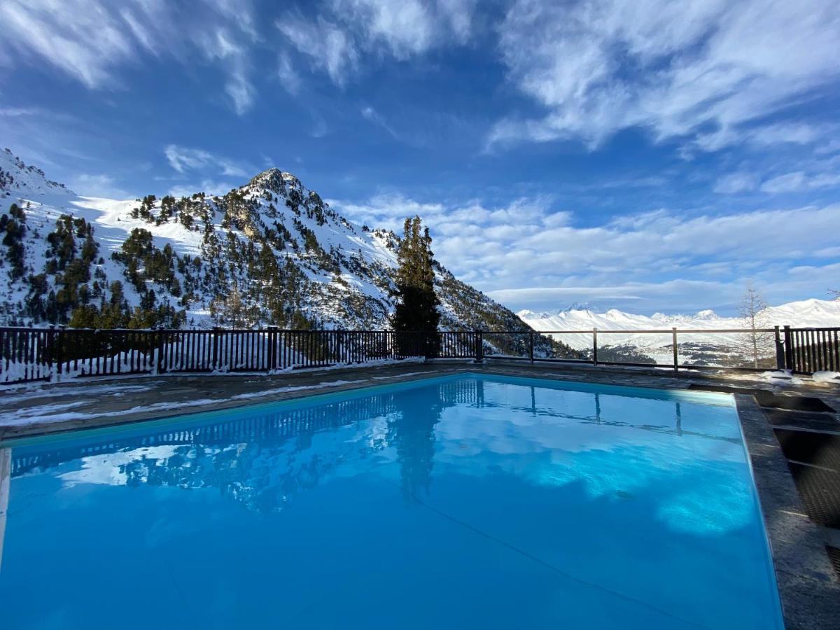Arc 1950, Appartement Standing Dans Residence 5 Etoiles, Skis Aux Pieds,- 4-6 Pers, Piscine Exterieure & Spa Les Arcs  Dış mekan fotoğraf