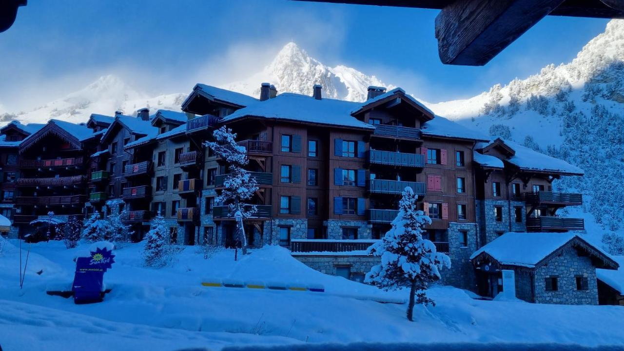 Arc 1950, Appartement Standing Dans Residence 5 Etoiles, Skis Aux Pieds,- 4-6 Pers, Piscine Exterieure & Spa Les Arcs  Dış mekan fotoğraf